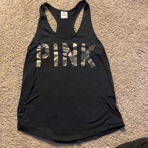 PINK Razor Back Tank - Size S